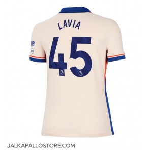 Chelsea Romeo Lavia #45 Vieraspaita Naisten 2024-25 Lyhythihainen